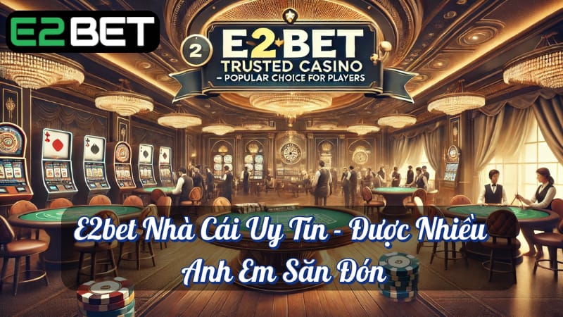 Tại sao e2bet là nhà cái đáng tin cậy?