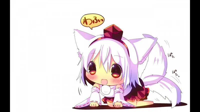 Hình nền anime chibi dễ thương 46